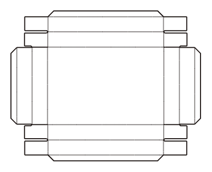 組箱展開図